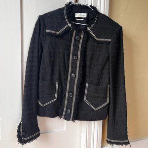 Isabel Marant Étoile Black Tweed Jacket